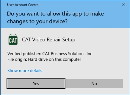 CAT Video Repair