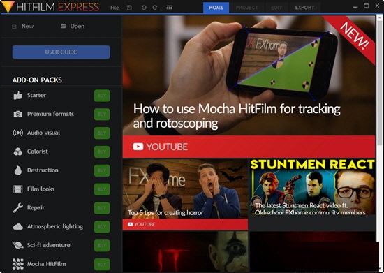 HitFilm Expres